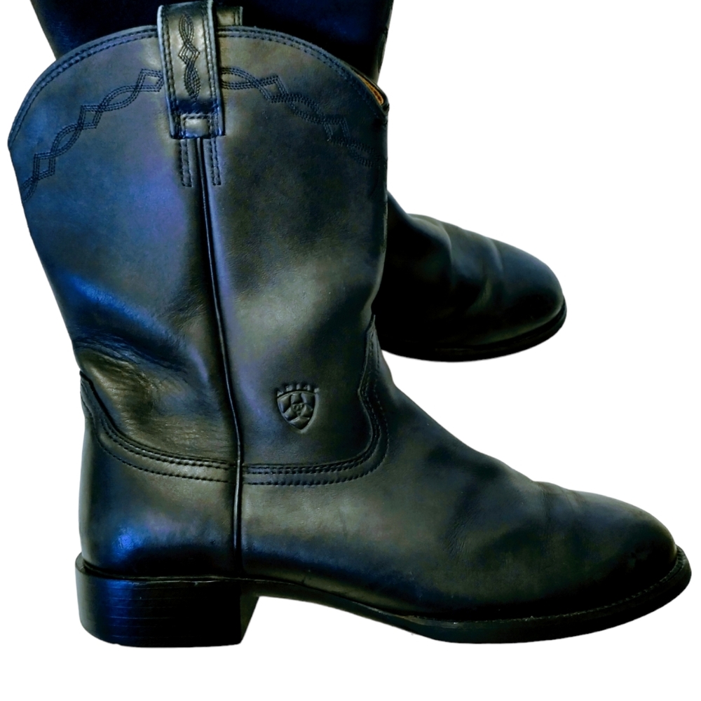 Ariat Leather Men's Cowboy Boots - Picture 2 of 16